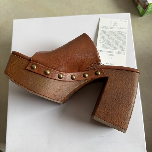 The Drop Women's Millie Platform Open Toe Mule Size 5 - Picture 3 of 6